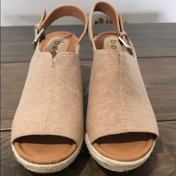 Born Shoes - B.O.C. by BORN Bruna Beige Espadrille Wedges